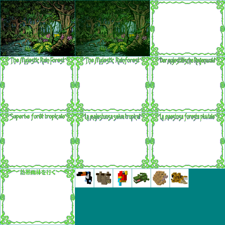 The Majestic Rain Forest