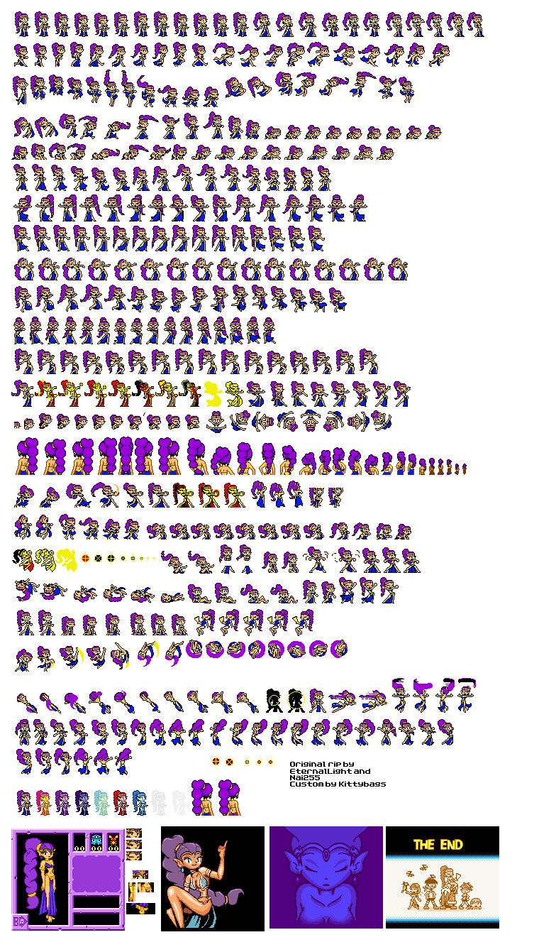 Shantae (Dancer, GBC-Style)