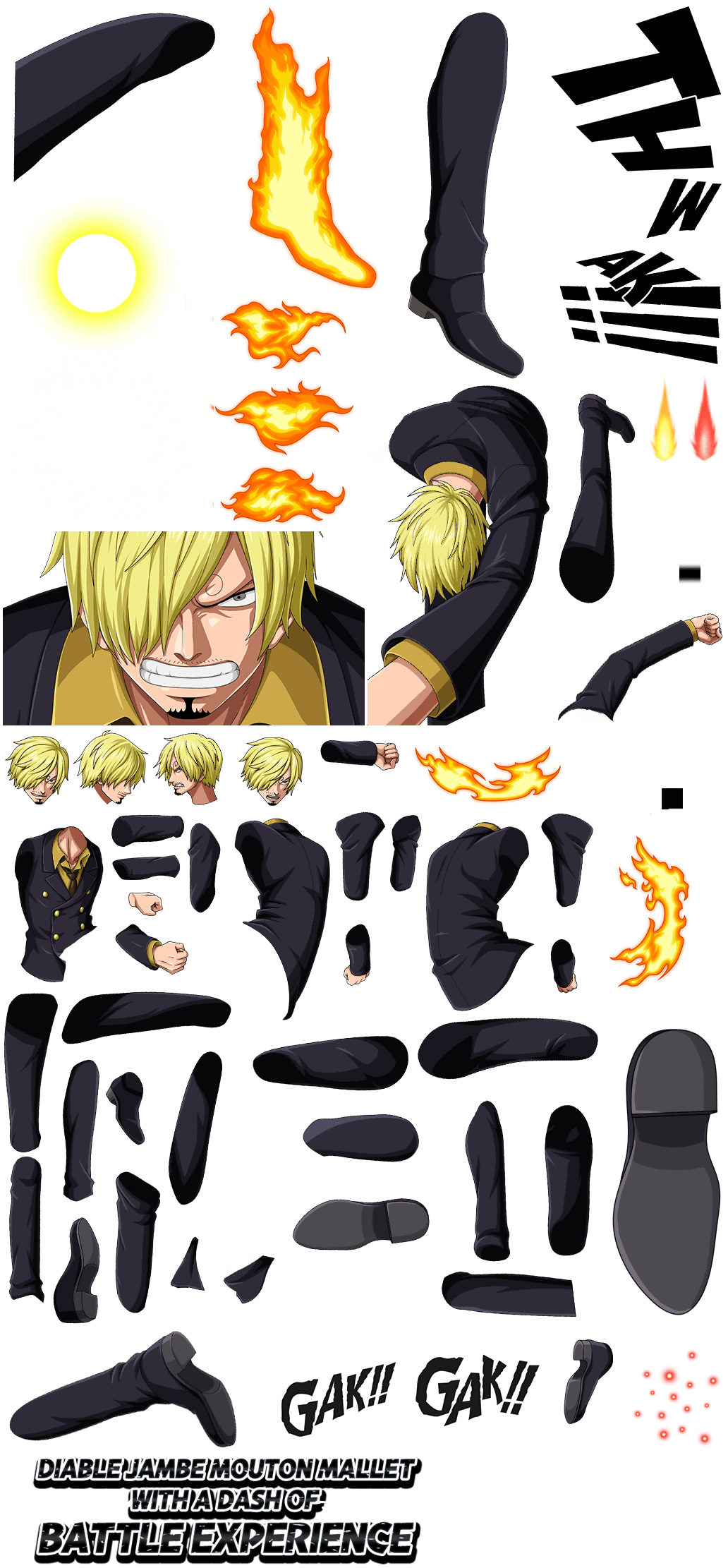 #2943 - Sanji - Straw Hat Pirates: Mark of Adventure