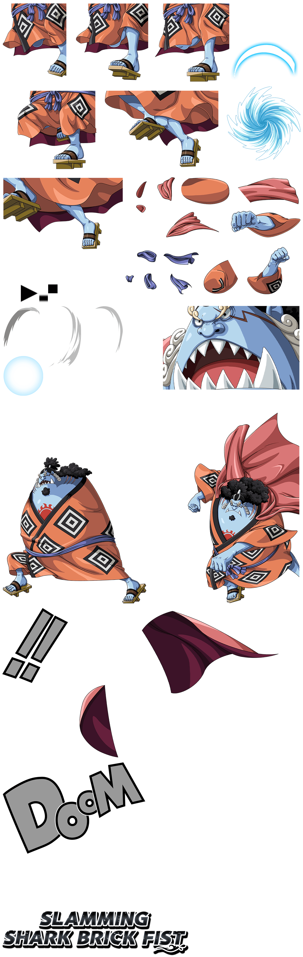 #3884 - Jinbe - Straw Hat Pirates: Mark of a Fierce Battle