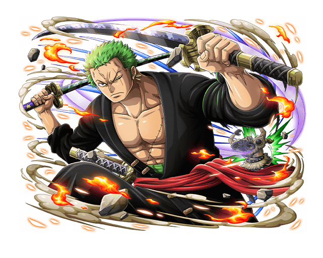 #3344 - Roronoa Zoro - Pirate Within the Storm