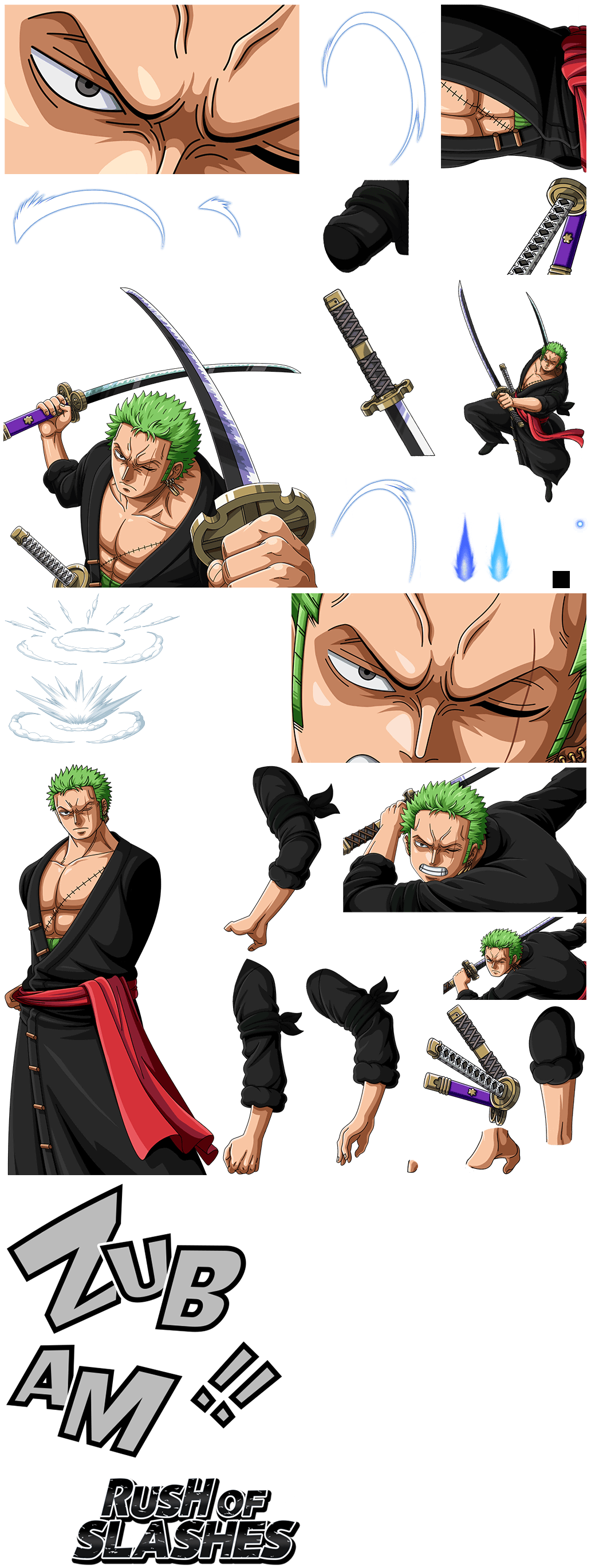 #3344 - Roronoa Zoro - Pirate Within the Storm