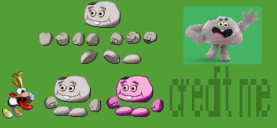 Rock Moldie (Rayman 1-Style)