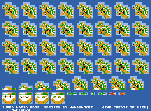 Bowser (SMB1 NES-Style)