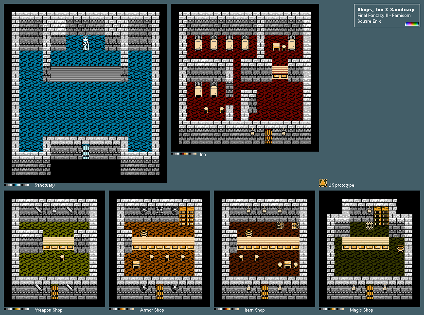 Shops, Inn & Sanctuary