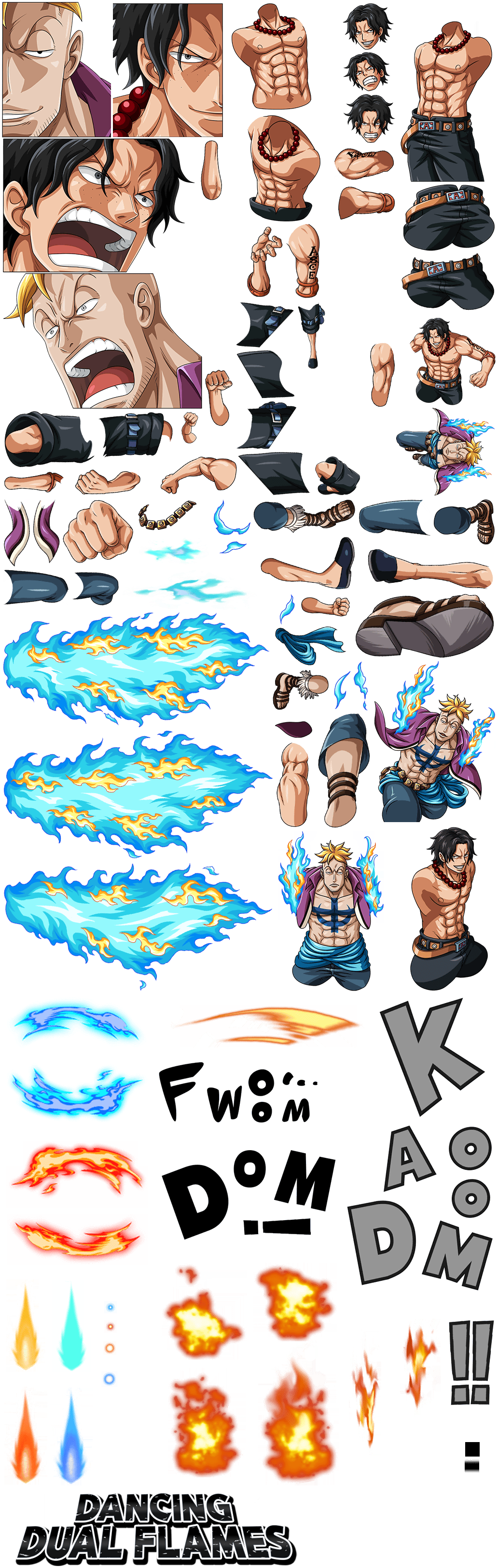 #2831 - Marco & Ace - Dual Flames of the Whitebeard Pirates