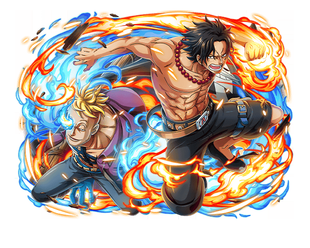 #2831 - Marco & Ace - Dual Flames of the Whitebeard Pirates