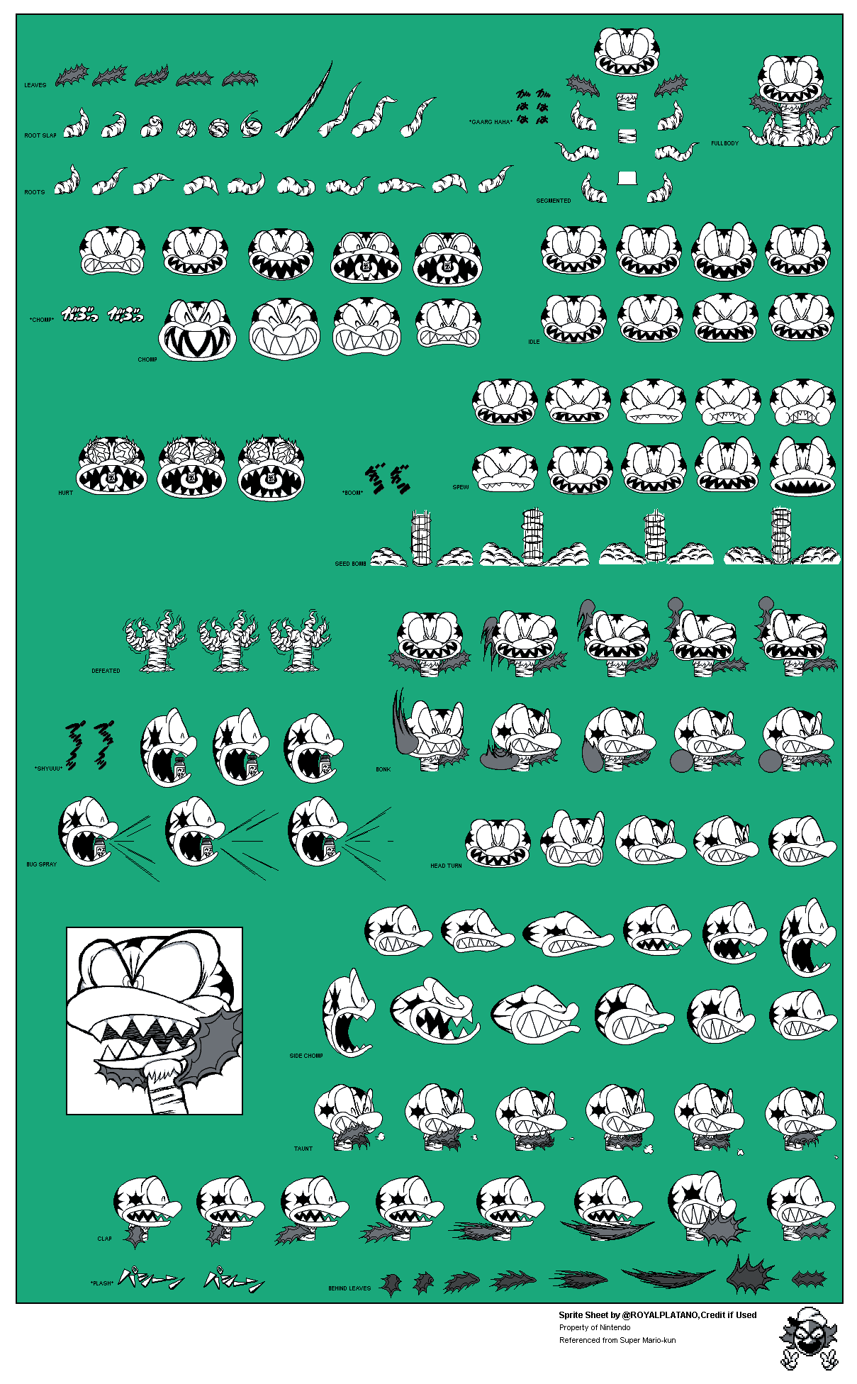 Colossal Invincible Piranha Plant