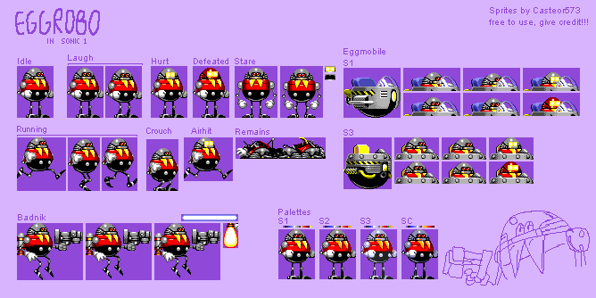Egg Robo (Sonic 1-Style)