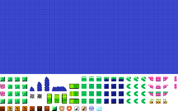 Super Mario Bros. Underwater (Super Mario Maker Prototype)