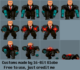 Agent 47 (Wolf3D Boss Style)
