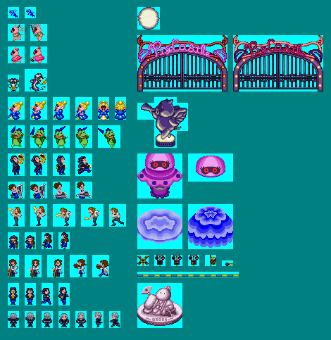 Stage 2 Objects & NPCs
