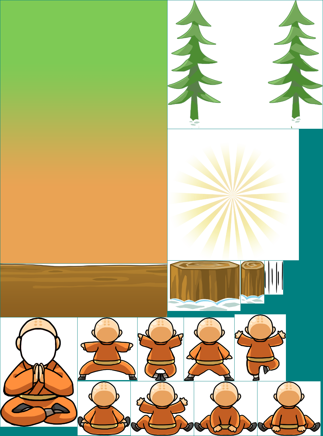 The Jumping Monk