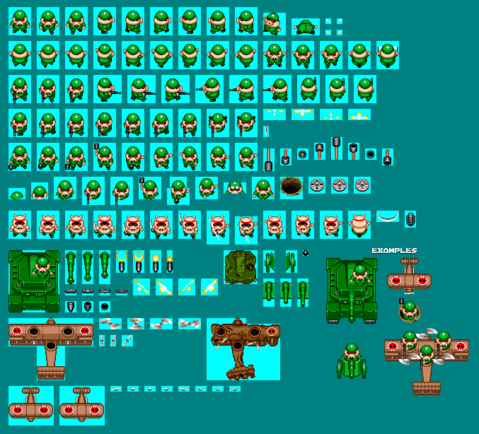 Special Stage Enemies