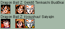GT Character Portraits (DBZ Famicom-Style)