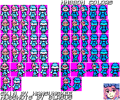 Yuyuko Saigyouji (Mega Man 8-bit Deathmatch-Style)