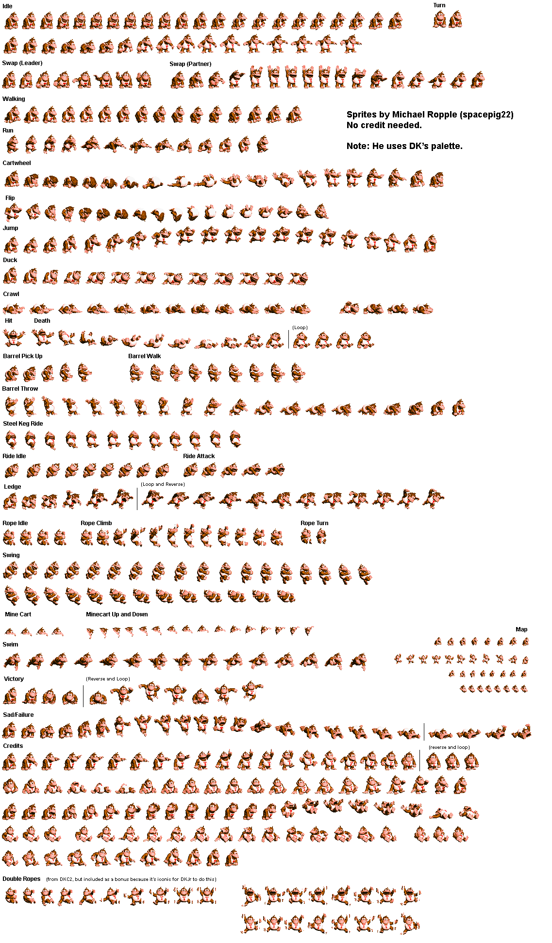 DK Jr (DKC-Style)