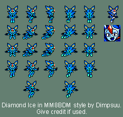 Diamond Ice (Mega Man 8-bit Deathmatch-style)