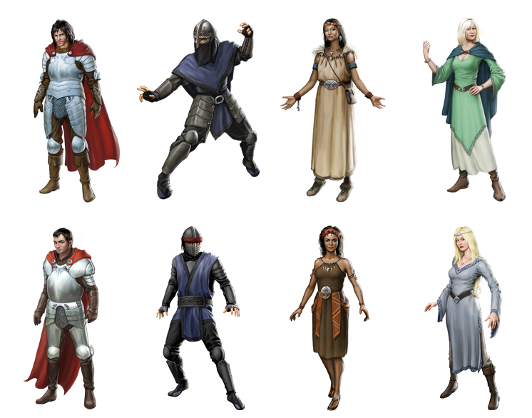 Full Body Portraits