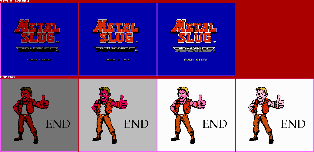 Title Screen & Ending