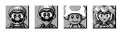 Mario, Luigi, Toad, Peach (Contra Famicom Intro-Style)