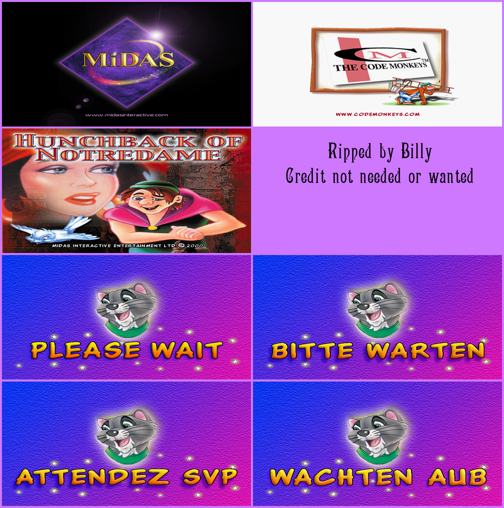 Logos, Title, and Loading Screens