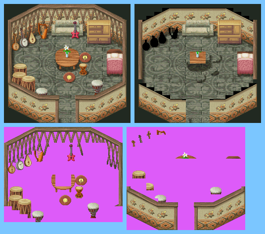 Harvest Moon DS - Gustafa's House