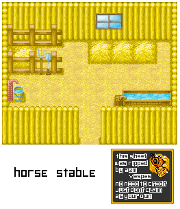 Harvest Moon DS - Horse Stable