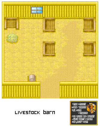Harvest Moon DS - Livestock Barn