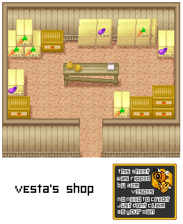 Harvest Moon DS - Vesta's Shop