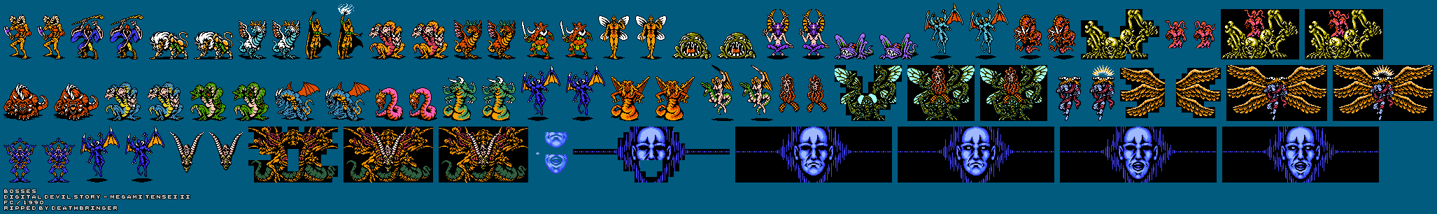 Digital Devil Story: Megami Tensei II (JPN) - Bosses