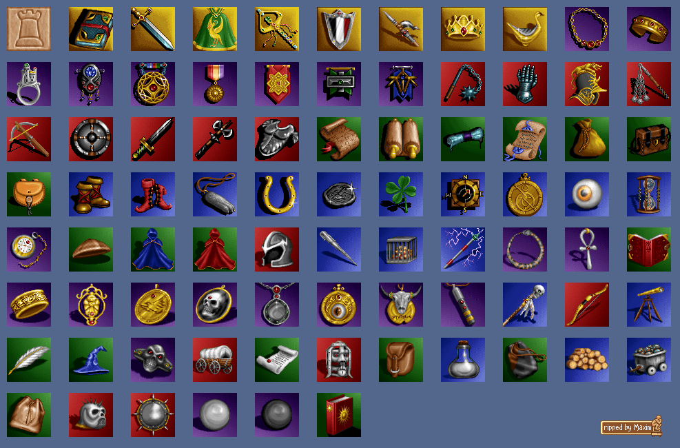 Heroes of Might and Magic 2 - Artifacts