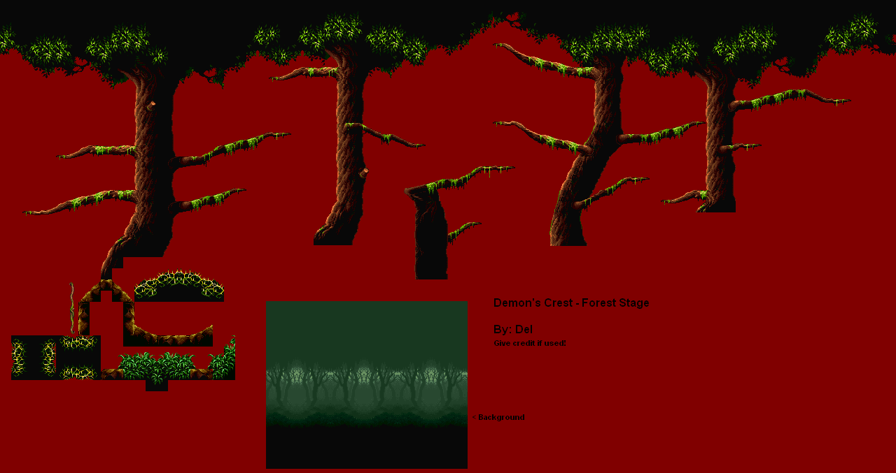 Demon's Crest - Forest Stage
