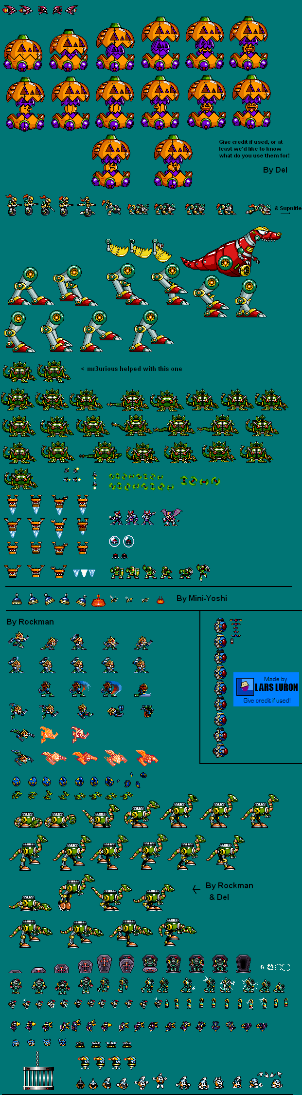 Mushroom Kingdom Fusion - Mega Man 7 Miscellaneous