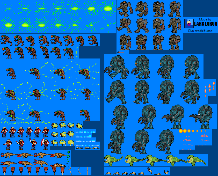 Mushroom Kingdom Fusion - Half Life Enemies