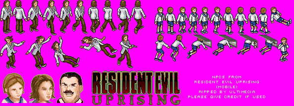 Resident Evil: Uprising - NPCs
