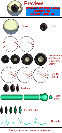 Castlevania Adventure ReBirth - Eye Boss