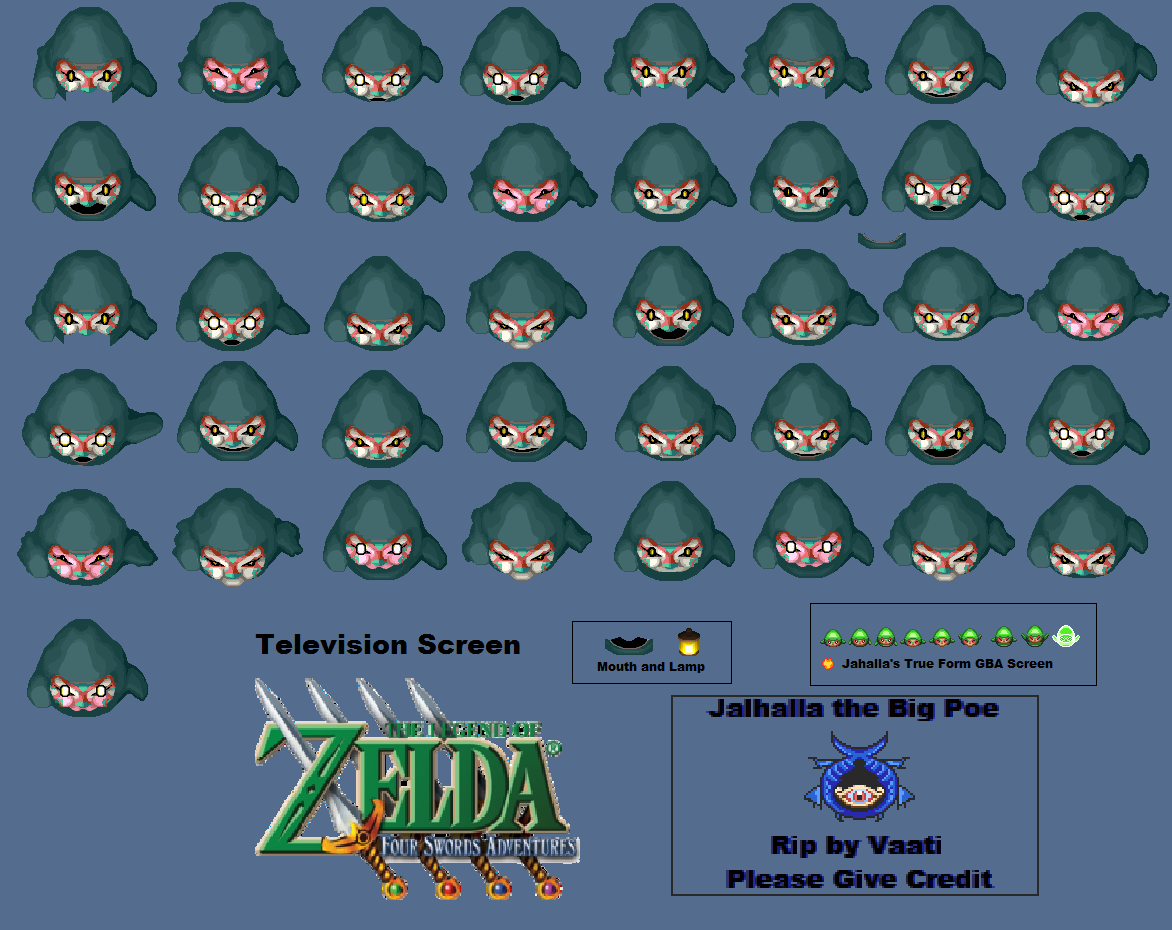 The Legend of Zelda: Four Swords Adventures - Jalhalla
