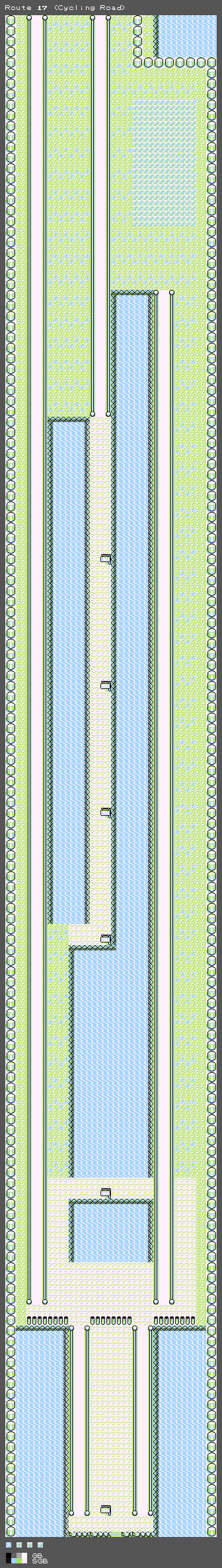 Pokémon Red / Blue - Route 17