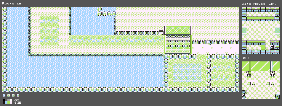 Pokémon Red / Blue - Route 18