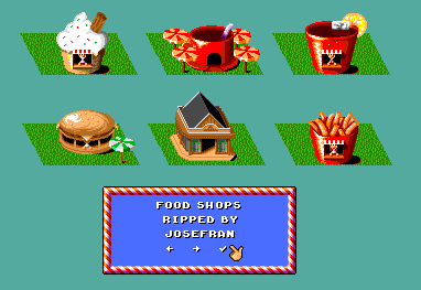 Theme Park - Food Shops