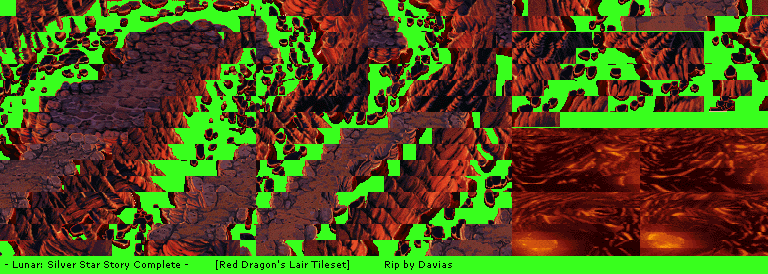 Red Dragon's Lair Tileset