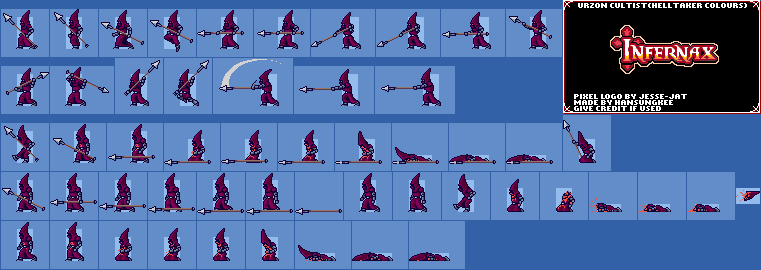 Urzon Cultist (Helltaker Colors)