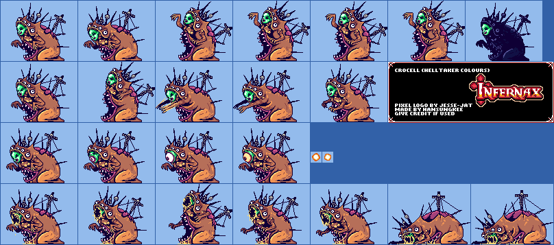 Crocell (Helltaker Colors)
