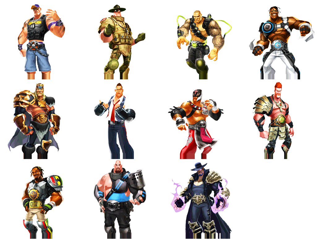 Character Select Portraits