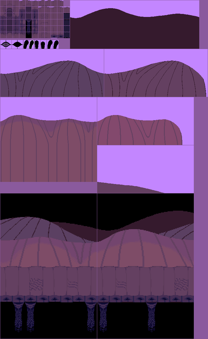 Purple Cliffs