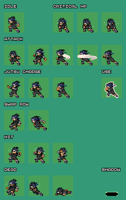 Sasuke Uchiha (Black Robe)