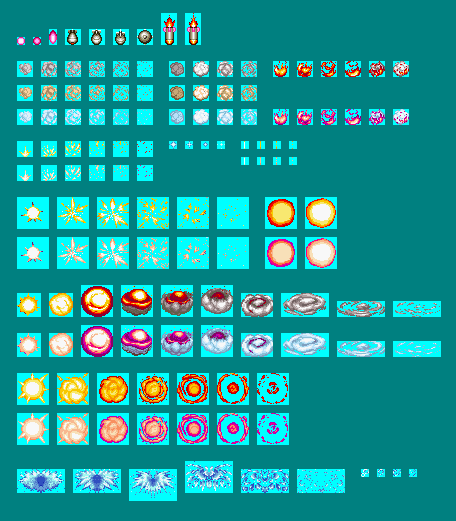 Effects & Basic Enemy Projectiles
