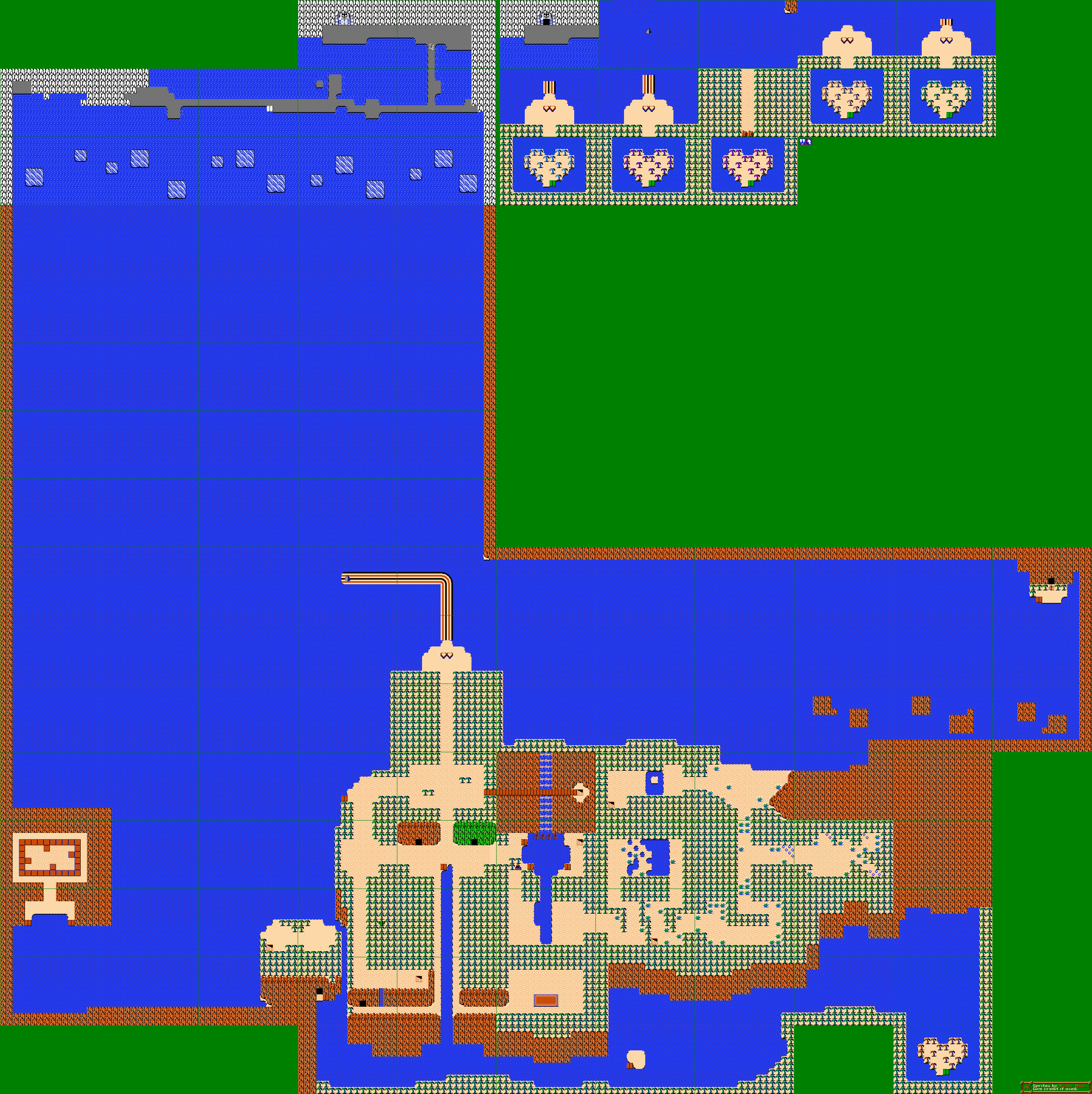 Board 2 (The Legend of Tenna, Zelda NES-Style)