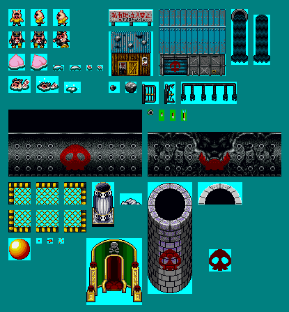 Final Stage Objects & NPCs